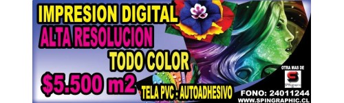 Pendon impreso oferta