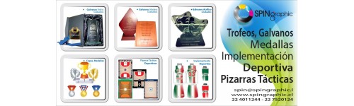 Trofeos, Galvanos, Medallas